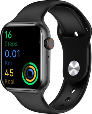 DLiDR Large 1.9 inch HD Display, Bluetooth Calling, Waterproof Smartwatch(Black Strap, FREE SIZE)