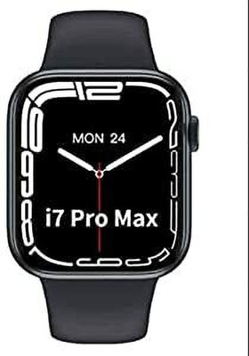 Mayne Smartwatch i7 Pro Max Series 7 Smartwatch(Black Strap, 44)