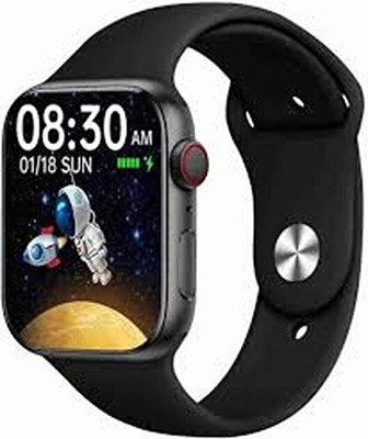 N-WATCH 4G I8 Pro Max 4G Watchphone Smartwatch(Black Strap, Free)