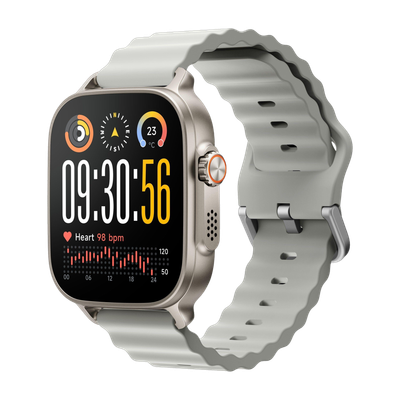 realme Watch 5,1.97" AMOLED,upto 20 Days Battery,BT Calling,GPS,Compass,IP68 Smartwatch(Titanium Silver Strap, One Size)