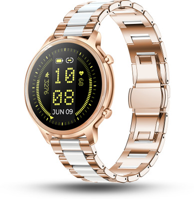 Pebble Celia Smartwatch(Gold Strap, Free Size)