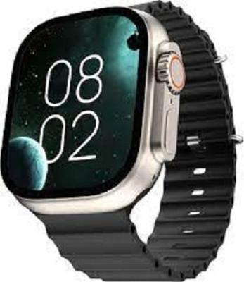 ROCK TOUCH T800 Ultra Biggest Display smartwatch with Bluetooth Calling Magnetic Charger Smartwatch(Black Strap, Free Size)