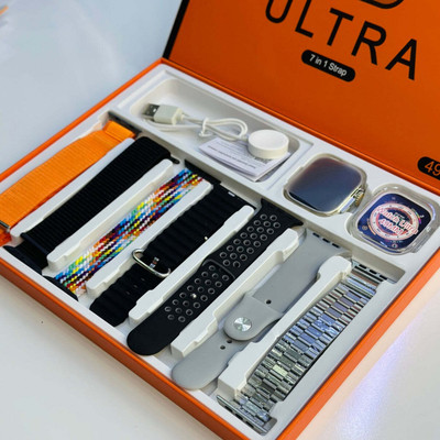 PANKAJ ENTERPRISES ULTRA 7 IN 1 Smartwatch(Multicolor Strap, Free Size)