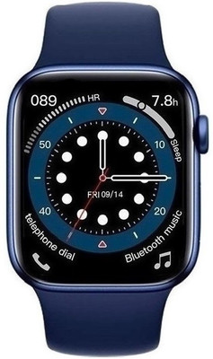 SuviTime Premium W26 PlUS Bluetooth Call ECG Temperature Unisex Smartwatch(Blue Strap, Free Size)