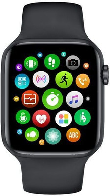 Ephemeral S8 ULTRA Series Big 49.44mm Display Smart Watch with Bluetooth Calling Smartwatch(Black Strap, Free)