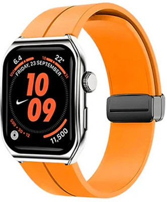 iCruze Digital Pronto Flex calling watch Smartwatch(Orange Strap, Free Size)