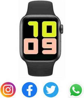 Raysx Android 4G Calling Mobile Watch Smartwatch(Black Strap, Free)