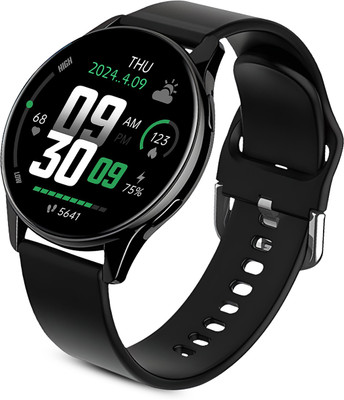 PunnkFunnk Active 2 Fitness Health Music Smartwatch: The Next Generation of women Smartwatch(Black Strap, Free Size)