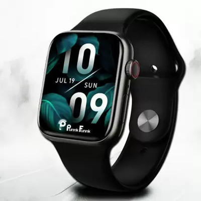P U COLLECTION T55 Double Pair Strap Bluetooth Calling Touch Watch with Music Game Calendar Smartwatch(Black Strap, Free Size)
