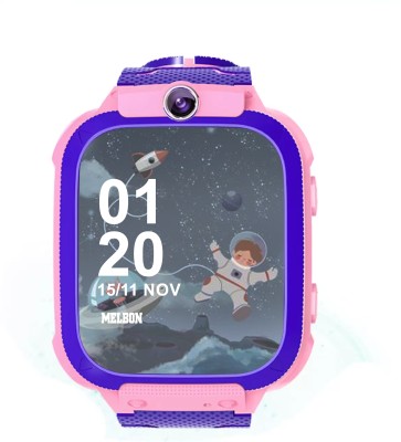 Melbon Oled eye protection Display SOS. Sim Call, 3 Types Game, Camera ( NO LBS & GPS ) Smartwatch(Blue Strap, 1.5)