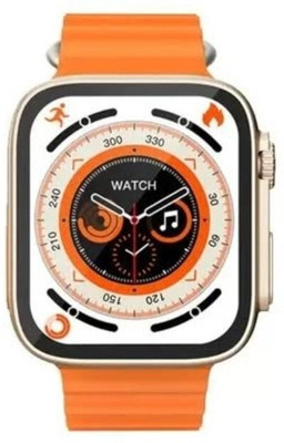 TechElectro T800 ultra Smartwatch(Orange Strap, Free size)