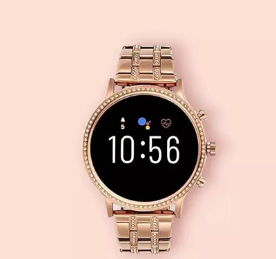 MBS gen 9 smart watch pink color 2 Straps super amoled Display Premium Quality Smartwatch(Gold, light pink Strap, 49)