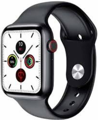 SYARA BBS_111C T55 Smart Watch Smartwatch(Black Strap, Free)