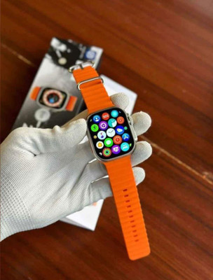 Veu T800 Ultra Smart Watch Series 8 ORANGE522 Smartwatch(ORANGE Strap, FREESIZE)