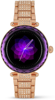 ZARRY Gen17 Diamond Golden Smartwatch for Men_25 Smartwatch(Golden Strap, Freesize)