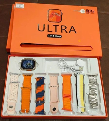 SGG Ultra7strap01 Smartwatch(Multicolor Strap, Free Size)