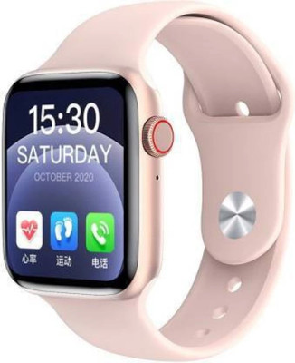 AWS i8 Smartwatch(Pink Strap, Free Size)
