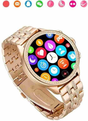 EVAAENTERPRISES Gen 9 watch (in High Display resolution) Smartwatch(Gold Strap, 10)