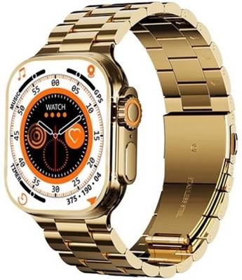 GOOD THINGS BMW Limited Edition Watch 8 Ultra 49 MM Gold Edition For Men Orange Alpine Smartwatch
