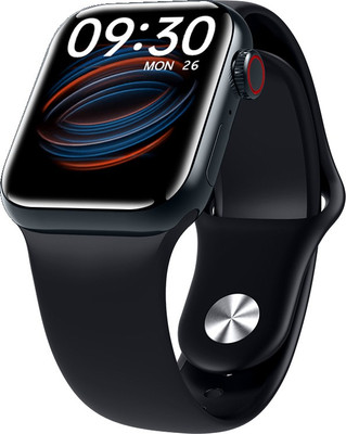 DLiDR 1.90 Inch Full Screen HD Display With Bluetooth Calling Function,Water Resistant Smartwatch(Black Strap, FREE SIZE)