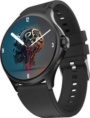 beatXP Sigma 1.38'' HD Display Bluetooth Calling, Health Tracking & AI Voice Assitant Smartwatch(Electric Black Strap, Free Size)