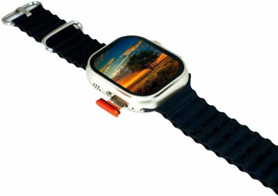 Lv enterprises T800 ULTRA Smart Watch No sim card Opetion Smartwatch NO sim card Smartwatch(black Strap, Free Size)