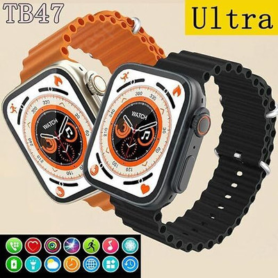 ROCK TOUCH T800 Watch Ultra black Smartwatch(black Strap, free)