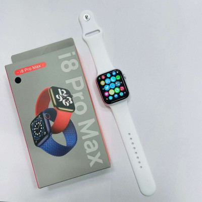 JEDYX android & ios i8 pro max calling smart watch Smartwatch(White Strap, free)