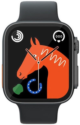 Smart Fitness Ocean Band Ultra Smartwatch With luetooth Calling Smartwatch(Black Strap, Free)