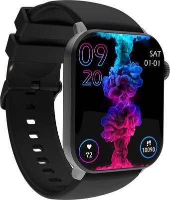 beatXP Unbound 1.8" AMOLED Display Thin Bezel One-Tap BT 5.3 Calling AI Voice Assistant Smartwatch