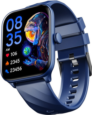 Cellecor M5 PLUS 2.01" IPS HD Display | 700 NITS | BT-Calling | AOD | IP67 | BT v5.4| Smartwatch(Blue Strap, Free Size)