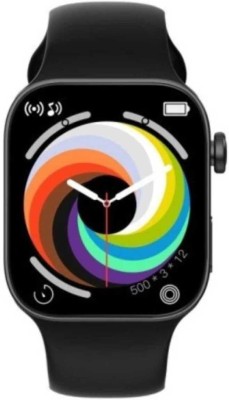 N-WATCH 4G I8 Pro Max 4G Watchphone Smartwatch(Black Strap, Free)