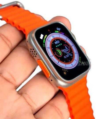 Vinayak SHRIVALI Smartwatch(orange Strap, FREE SIZE)