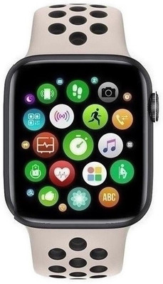 SuviTime W26 Plus Constant Check Smartwatch(Brown Strap, Free Size)