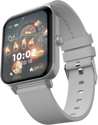 BeatXP Marv Ace 1.85” HD Always On Display BT Calling, 100+ Sports Modes With IP67 Smartwatch  (Ice Silver Strap, Free Size) For Rs. 899 @ 84 %