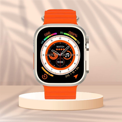 Lookar New T800 Ultra Watch Smartwatch(Orange Alpine Strap, For All)