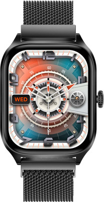 iConnect by Timex Calling Max Smartwatch(Black-Mesh Strap, Free Size)