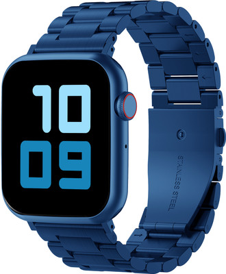 Fire-Boltt Rise Steel Ultra 48.5mm (1.91) Display, BT Call, Voice Assistant, 100+ Sports Smartwatch(Blue-S Strap, Free Size) Fire-Boltt Rise Steel Ultra 48.5mm (1.91) Display, BT Call, Voice Assistant, 100+ Sports Smartwatch(Blue-S Strap, Free Size)