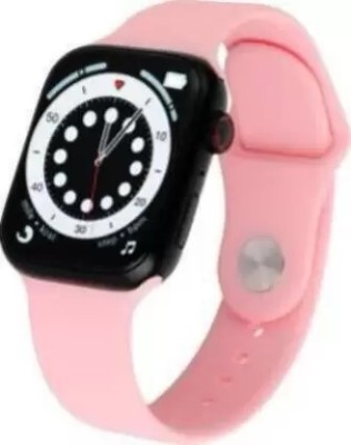 SAMSTAR COLLECTION Pink T55 Series 8 Dual Belt Smartwatch Bluetooth Calling ,Fitness Smartwatch(Pink Strap, Free Size)