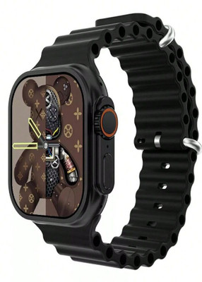 Sequent T800 Ultra Smart Watch Series 8 black Smartwatch(BLACK Strap, FREESIZE)