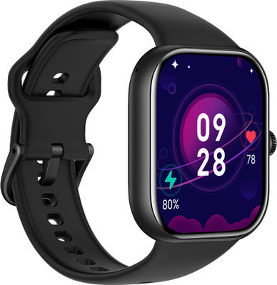 REDMI Watch Move 1.85 Premium AmoLED,14 Day Battery,Best Accuracy,Dual Core Processor Smartwatch(Black Drift Strap, Free Size)