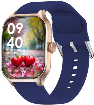 ATSK HUB kids / boys / grils / mens / womens Smartwatch ,H9 1000 Nits & Bluetooth Calling Smartwatch(Navy Blue Strap, Free Size)