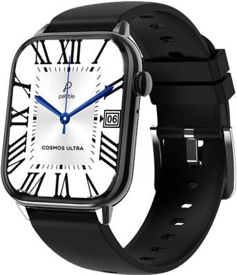 Pebble Cosmos Ultra 1.91 inch High Resolution Curved Display with Ultra-Thin Dial Smartwatch