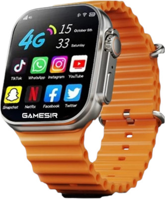 NIKHILX T800 ULTRA SMART WATCH Smartwatch(ORANGE ALPINE Strap, FOR ALL)