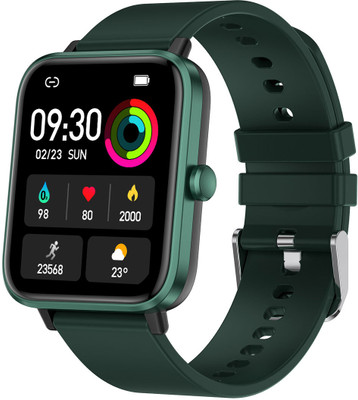 Fire-Boltt Ninja Calling Pro 42.9mm (1.69) Bluetooth Calling Smartwatch AI Voice Assistant Smartwatch(Green Strap, Free Size)
