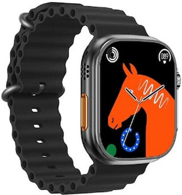 HRKA Ultra Smartwatch(Black Strap, Free Size)