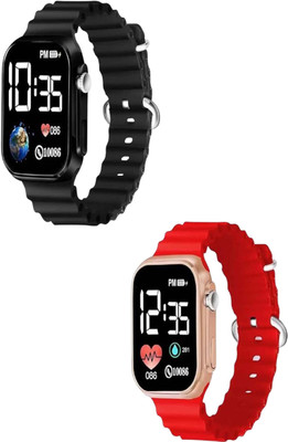 OROLOGIO Detachable Silicone Strap Waterproof Kids Watch,Ideal Watch for Boys & Girls Smartwatch(MULTICOLOR Strap, KIDS)
