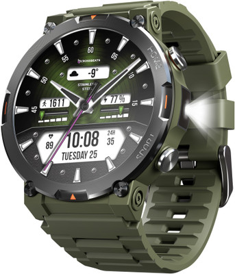 CrossBeats Everest 2.0 Smartwatch(Black Strap, Free Size)