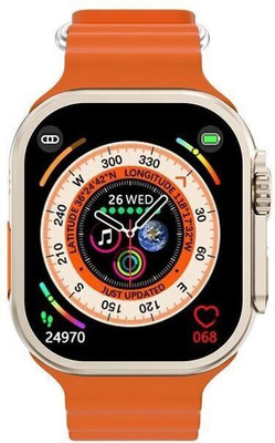 MM telecom T800 Ultra Smart Watch Series 8 ORANGE522 Smartwatch(ORANGE Strap, FREESIZE)