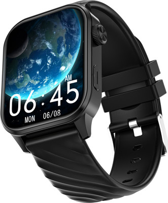 alt OG Supreme 1.96'' AMOLED Single Chip Calling 120 sports modes 600nits Metal body Smartwatch(Black Strap, Regular)